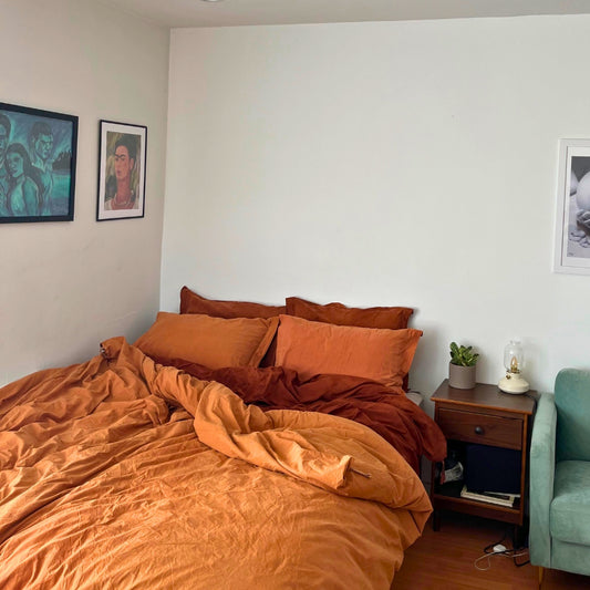 Custom Dyed Duvet Set