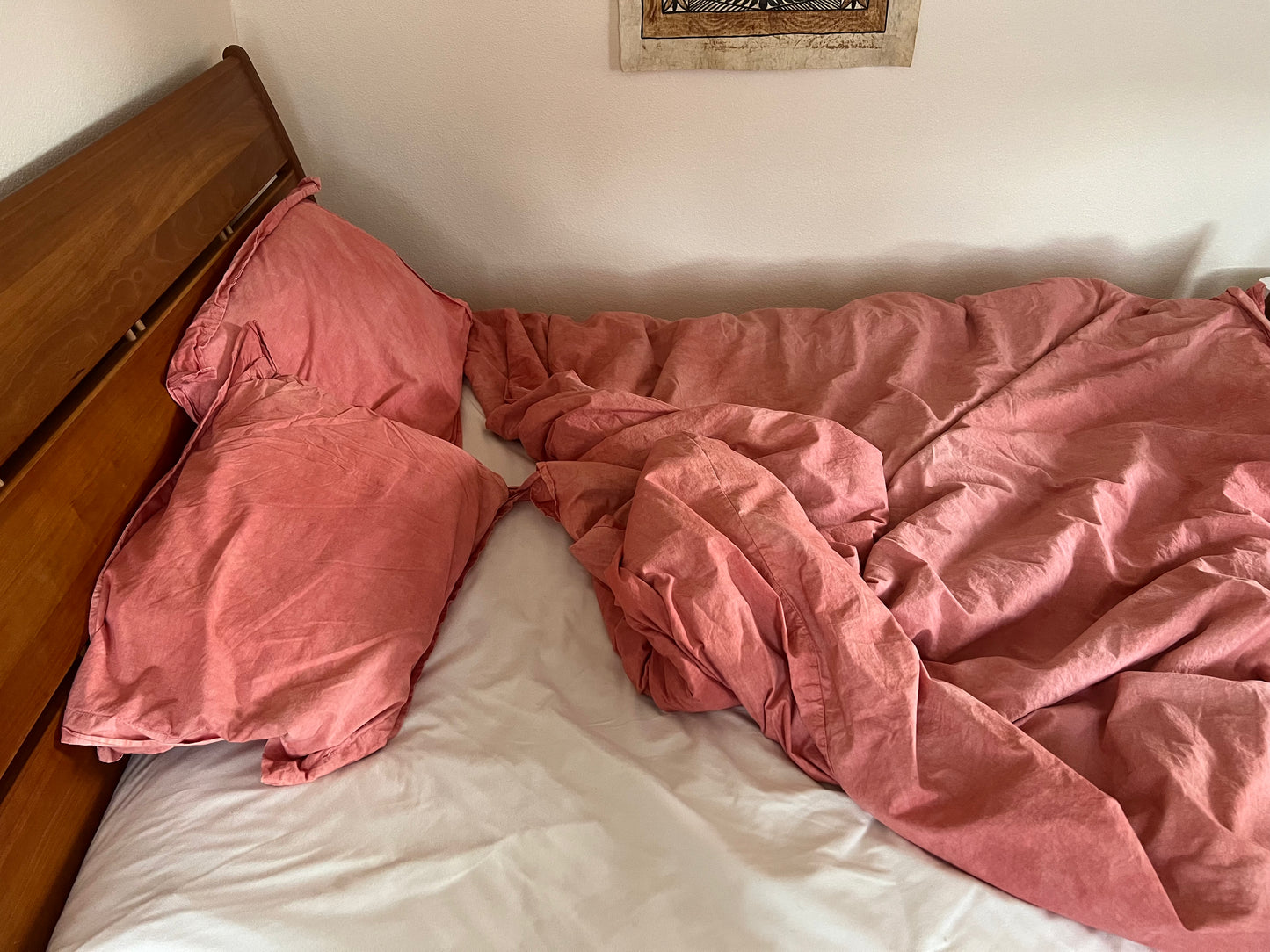 Rose Madder Duvet Set