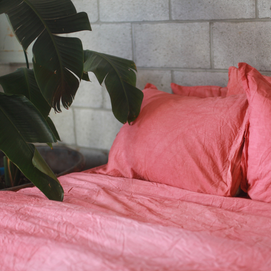 Rose Madder Pillowcases (2-Pack)