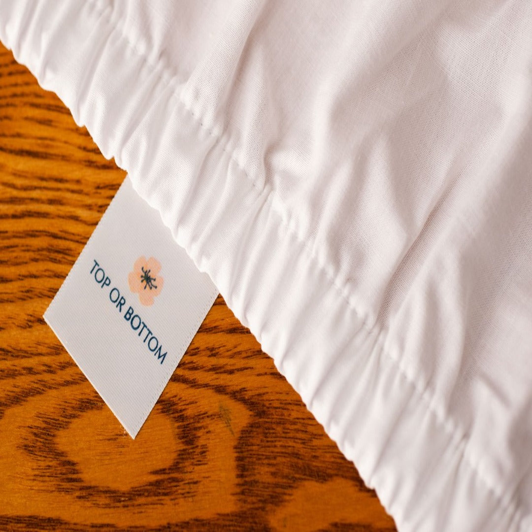 White Organic Cotton Sheet Set
